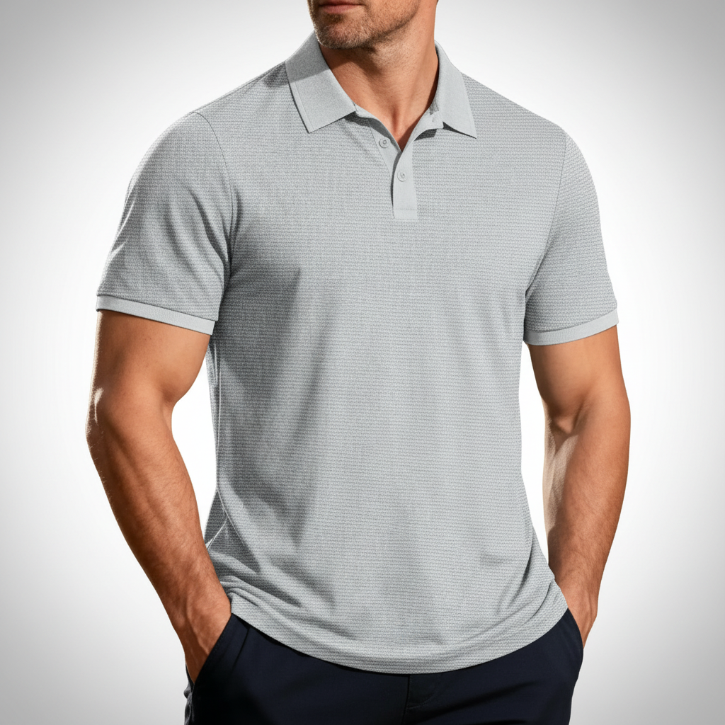 Valentino Waffle Collared Shirt