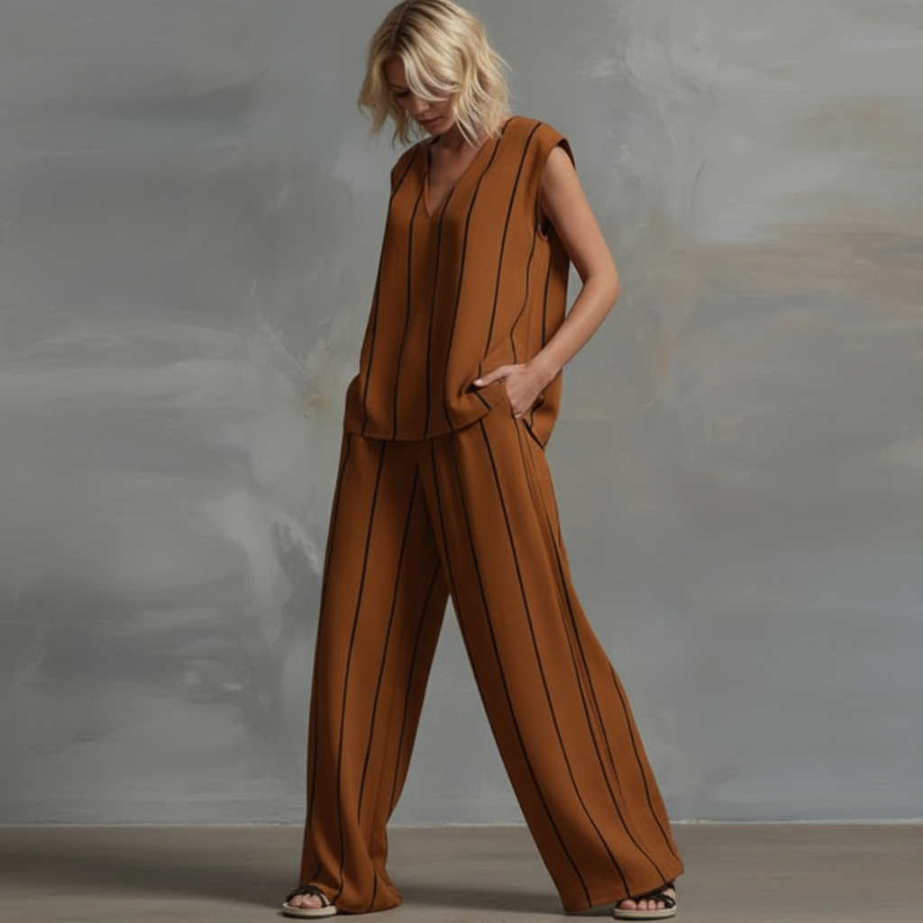 Amelia Striped Summer Set