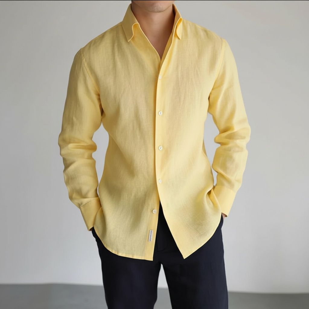 Shoreline Breeze Linen Shirt