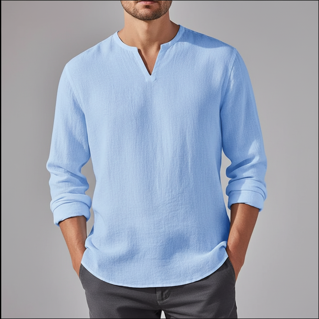 Nova Linen Long Sleeve Shirt