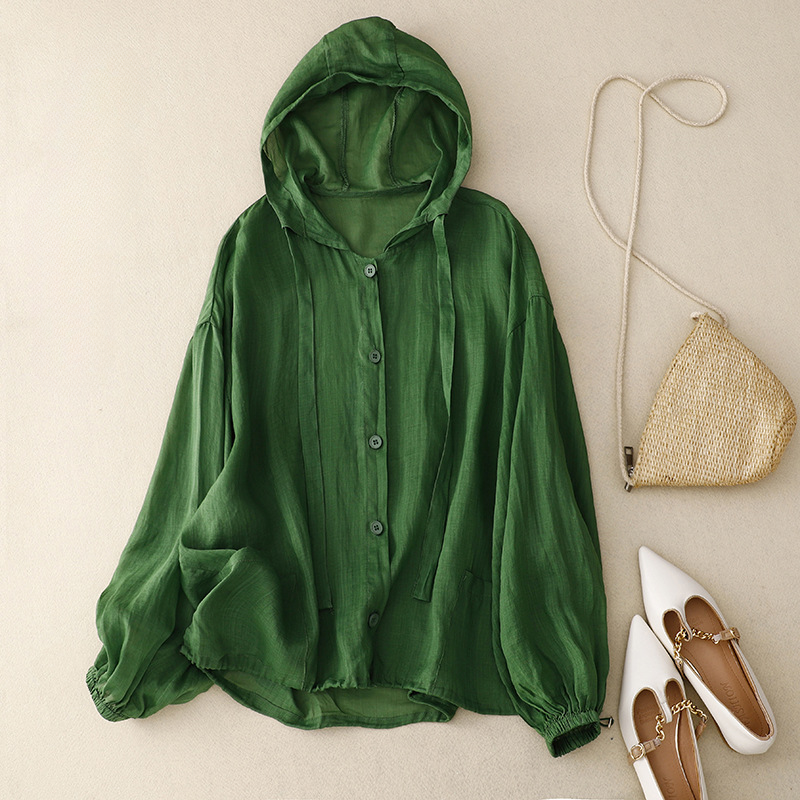 Seraphina Taylor Linen Hoodie