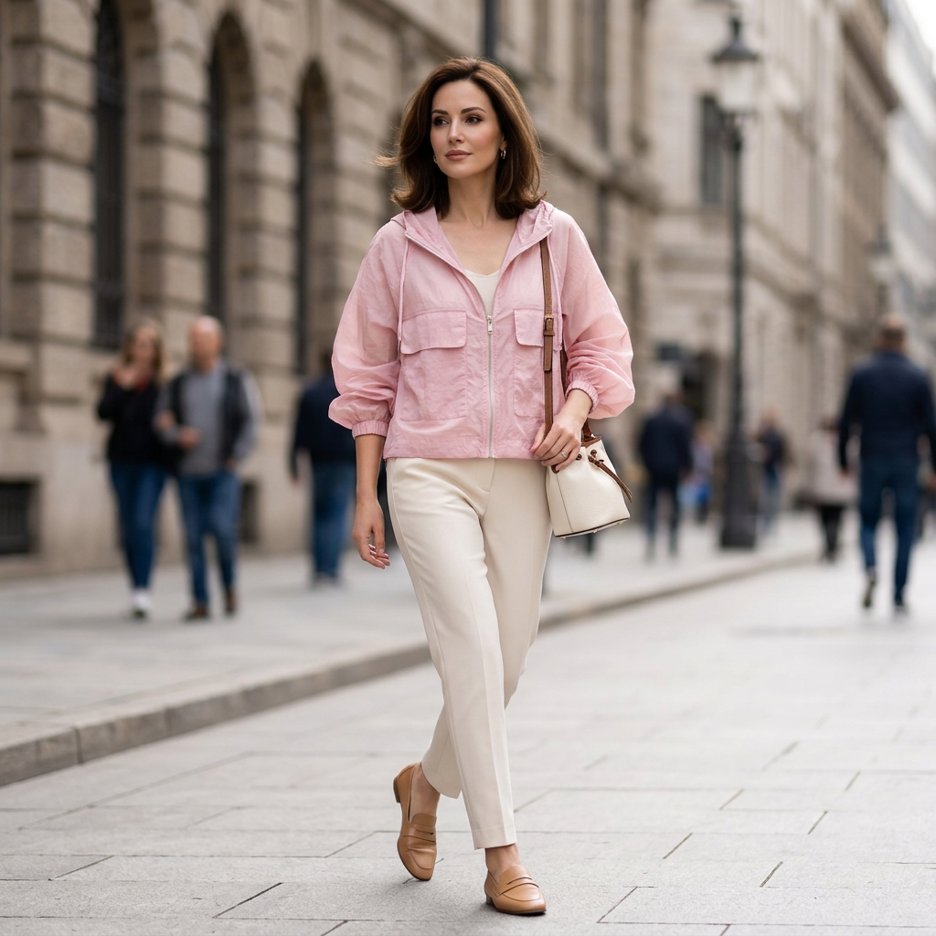 Chloe Lightweight Hooded Jacket