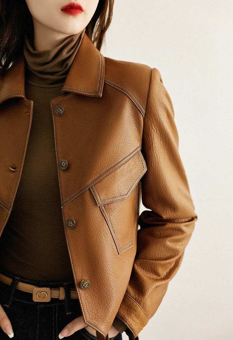 Matilda Biker Leather Jacket